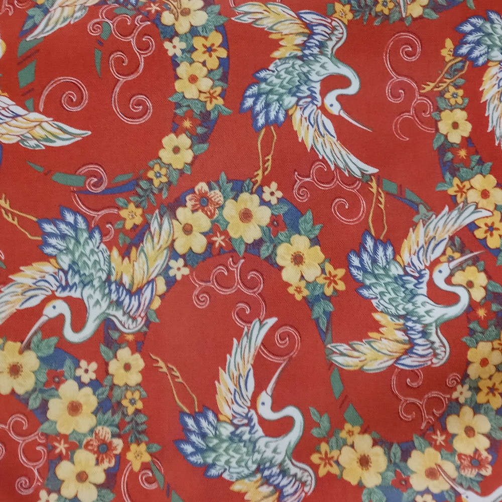🦢RARE/VTG Polo Ralph Lauren🦢 - Vintage Floral Crane S/S Polo - Picture 4 of 13